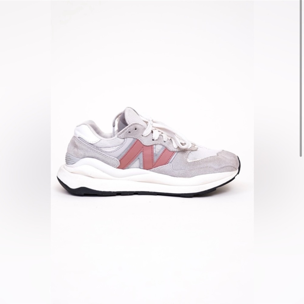 New Balance 57/40 women’s aluminum mineral red white